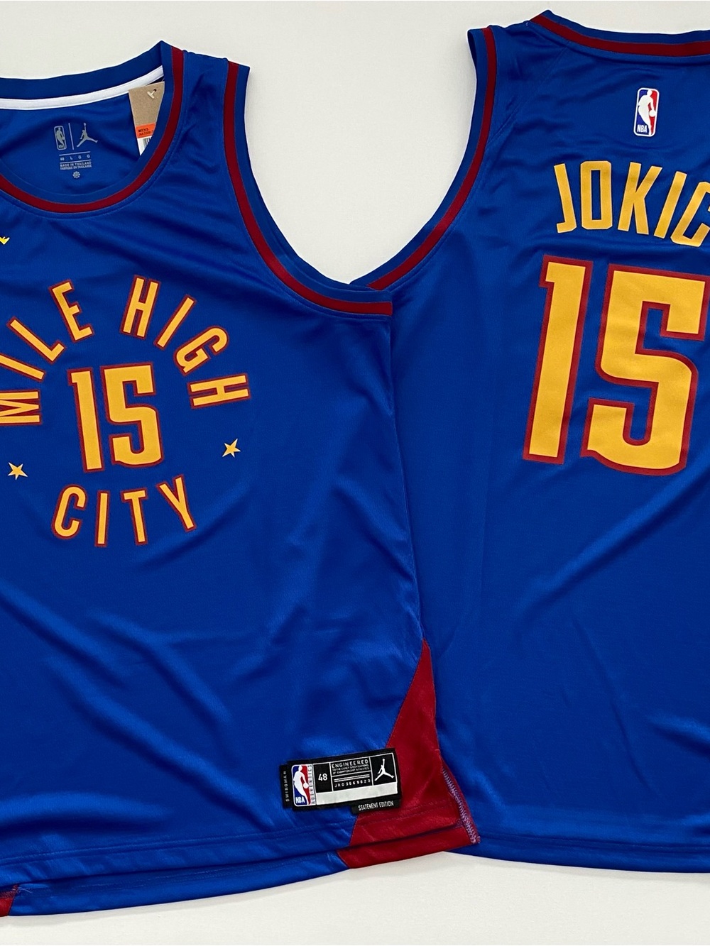 Jokic Denver Nuggets Jersey size M-L-XL-2XL